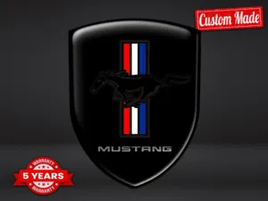 Ford Mustang Heckscheibenaufkleber Racing Luxus Anpassbar